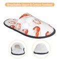 thumbnail image 3 of Slippers for Women/Men - Shrimp No.9034 Soft Plush Warm Slip-on Slippers House Slippers Indoor House Shoes, 3 of 5