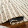 thumbnail image 2 of Hauteloom Gawel Wool Living Room, Bedroom Area Rug - Contemporary - Bone, Dark Brown, Light Brown - 9' x 12', 2 of 7