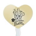 thumbnail image 2 of I Love My Morkie Morkshire Terrier Heart Love Cupcake Picks Toppers Decoration Set of 6, 2 of 6