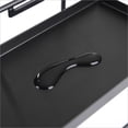 thumbnail image 4 of Estante de cocina montado en pared Sunnimix Estante de almacenamiento de Hierro Negro 16x9x14cm, 4 of 8