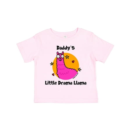 

Inktastic Daddy s Little Drama Llama Gift Toddler Boy or Toddler Girl T-Shirt