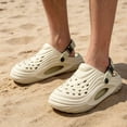thumbnail image 6 of CHICVOMEY Mules for Men Lightweight Non Slip on Quick Dry Closed Toe Breathable Water Shoes Driving Beach Outdoor Sports Summer, 6 of 7