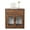 Brwon-Medium, variant on TEQIN Dog Crate Furniture,39.4" W Wooden Dog Kennels for Dogs Indoor with 3 Doors and Removable Pad,2 Storage Drawers Double Doors Dog House for Small to Large Dogs
