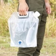 thumbnail image 2 of cámping Bolsas de agua plegables plegables portátiles para exteriores Portador de bebidas (White10L) FLhrweasw Nuevo, 2 of 8
