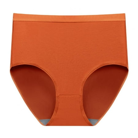 

Women s Cotton Underwear High Waist Stretch Briefs Soft Underpants Breathable Ladies Panties 1 Pack