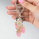 thumbnail image 4 of IDEANATEGRATE Llavero Rosa Con Colgante De Fresa Y Para Y Accesorio Casual, 4 of 8