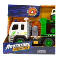 thumbnail image 4 of Camión Transportador Adventure Force Remolque con Vehículos Verde 5 Piezas, 4 of 4