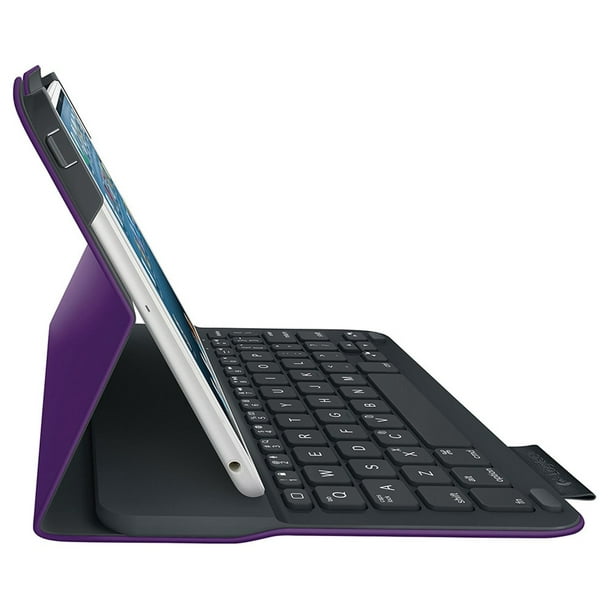 Restored Logitech Ultrathin Keyboard Folio iPad mini 1/2/3 Matte Purple (Refurbished) - Walmart.com