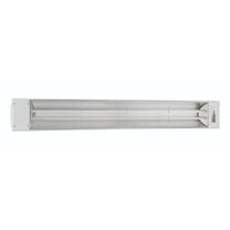 Eurofase Heating - 6000 Watt Electric Infrared Dual Element Heater-208 Voltage-White Finish-No Fascia Decorative Fascia