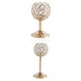 thumbnail image 1 of 2 Piezas de candeliere de Cristal para Boda, , , Dormitorio, Decoración, candeliere BLESIY Portavelas de mosaico, 1 of 6