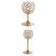 thumbnail image 1 of 2 uds candebro de cristal Baoblaze soporte de dormitorio decorativo Portavelas de mosaico, 1 of 6