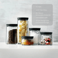 thumbnail image 4 of Rosendahl Grand Cru Storage Jar, 67.6 oz - 1 Piece, Clear/Black, 4 of 5
