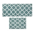 thumbnail image 2 of MAYEERTY Bathroom Rug, Reversible High Pile Tufted Microfiber Bath Mat, Aqua, 21"W x 34"L, 2 of 8