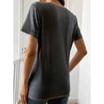thumbnail image 4 of 【New Arrival】He Left The 99 To Find Me Lamb Matthew 18:12-14 Christian Graphic T-Shirt, Women Faith Casual Short Sleeve Tee, 4 of 9