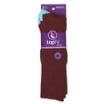 thumbnail image 3 of The Right Fit Girl's School Uniform, Cotton Knee High Dress Socks (Pack of 3 or Pack of 6), 3 of 3
