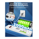 thumbnail image 4 of Lámpara De Emergencia Lonk Recargable 12h de Duración 60 Leds Luz x3 Unidades Lab.G Blanco, 4 of 5