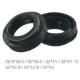 thumbnail image 4 of Mountain Bike Front Fork Oil Seal 28.6/30x39.5mm 32x41/41.15mm 32/34x42.8mm Resin Plastic Dust Wiper Oil Seal Bike Forks Parts, 4 of 11