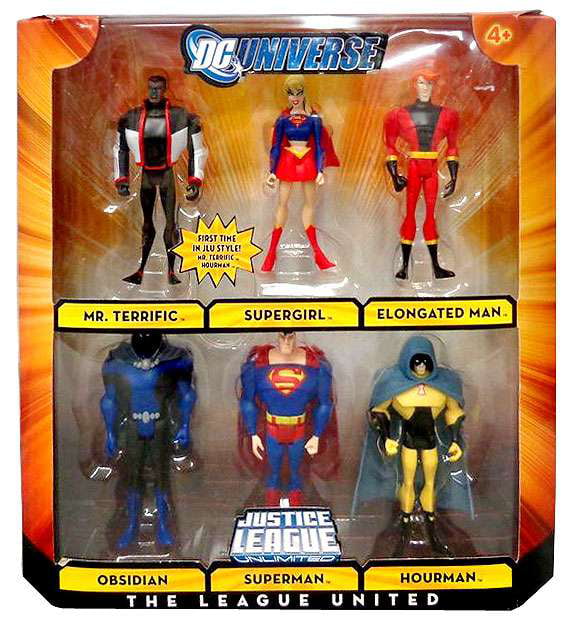 DC Universe Justice League Batman Superman Action Figures Comics Heroes Kids Toy 