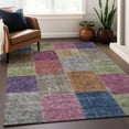 thumbnail image 6 of Addison Rugs Mayfield Washable Transitional Patchwork Copper Rectangle Rug, 10' x 14', 6 of 6