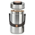 thumbnail image 4 of Bocal Alimentaire Isotherme sous Vide en Acier Inoxydable, 2300 ML Boîtes à Lunch Isolées Bocal Alimentaire Isotherme sous Vide Portable en Acier Inoxydable 304 Bocal Alimentaire Bento sous Vide, 4 of 8