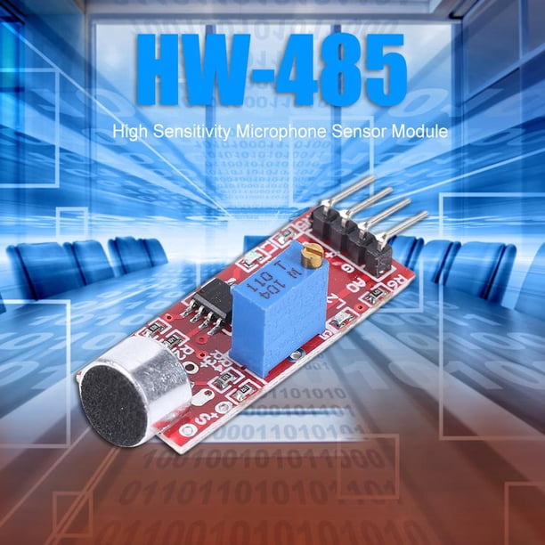 Módulo de detección de sensor de micrófono de sonido de alta sensibilidad LM393 apto para Arduino Likrtyny Componentes de la computadora