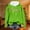 *Green, variant on ClodeEU Women's Christmas Sweatshirt With Hooded,Fashions Long Sleeve Pullover with Pocket White,Womens Plus XXL