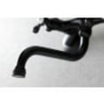 thumbnail image 3 of Kingston Brass KS215MB Kingston Two Handle Wall Mount Bathroom Faucet, Matte Black, 3 of 5