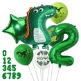 thumbnail image 2 of Globos de dinosaurios para bebés Decoraciones de cumpleaños de dinosaurio Juegos de sumini Nollapo Nollapo, 2 of 2