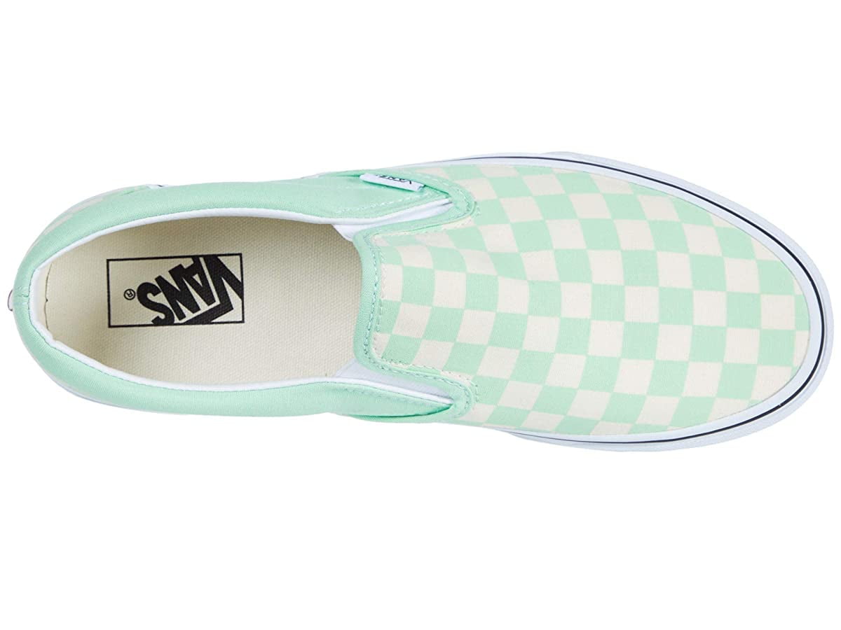 green ash checkered vans