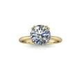 thumbnail image 1 of 4.00 Ct Excellent Round Diamond Bridal Rings Solid 18K Yellow Gold, 1 of 4