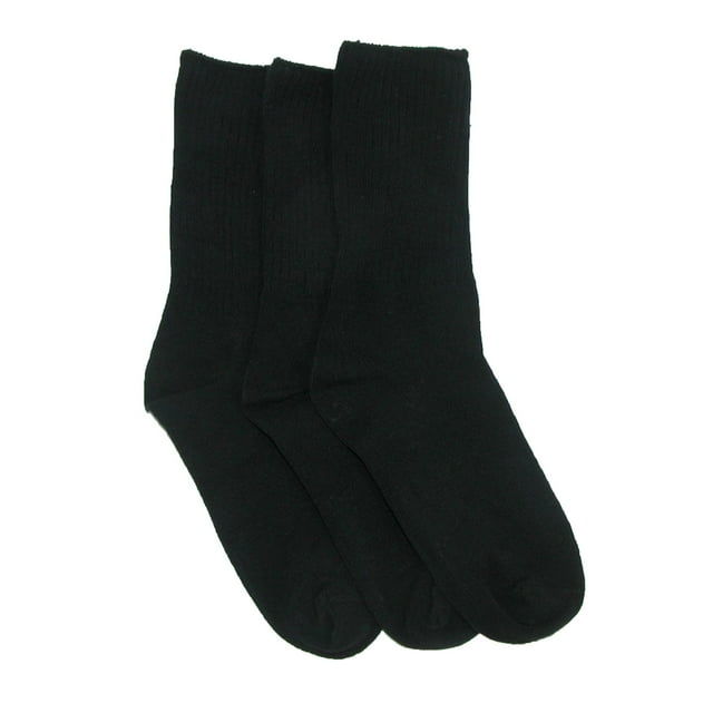 Jefferies Socks Chaussette Décontractée pour Enfants en Coton Sans Coutures à Bout Rond (Lot de 3)