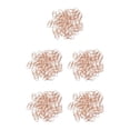 thumbnail image 1 of Ruiboury 100x Paper Clips Cute Metal Paperclips Notebook for Office School Rose Gold 20mm 5Set, 1 of 6