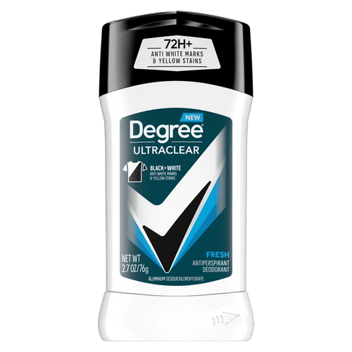 Degree Ultraclear Deodorant Stick Black & White Fresh scent TWIN PACK