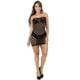 thumbnail image 2 of Lencería sexy con grandes agujeros, falda ajustada a la cadera, sin tirantes, falda de malla sexy, cuerpo completo, hueco, transparente, circular, 2 of 5