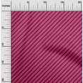 thumbnail image 2 of oneOone Cotton Cambric Fuschia Pink Fabric Stripes Sewing Craft Projects Fabric Prints By Yard 42 Inch Wide, 2 of 4