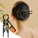 thumbnail image 1 of Xihbxyly En venta Horquilla de pez pequeño universal para mujer, con forma de albóndiga, para uso diario, con forma de U, artefacto para el cabello, horquilla multifuncional con sentido avanzado, 1 of 5