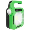 thumbnail image 1 of Solar LED Searchlight 1200mAh USB Rechargeable Spotlight 120 Lumens LED Work Lights with 3 Modes Handheld Camping Lamp COB Floodlight Portable Torch Flashlight, 1 of 10