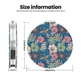 thumbnail image 3 of Kdxio Colorful Flowers Pocket Mirror, 1X/2X Travel Makeup Mirror 2-Sided Folding Small Mirror Portable Double-Sided Magnifying Cosmetic Mirror for Gift-Round Shape, 3 of 9