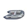 thumbnail image 1 of Boatify 7.5ft Inflatable Boat Raft Dinghy Pontoon Boat with Air Floor Grey, 1 of 1
