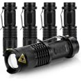 thumbnail image 1 of Mini LED Flashlight, 5 Pack 350 Lumens 3 Modes (No Battery), 1 of 5