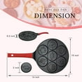 thumbnail image 3 of Pancake Griddle for Kids - Pancake Pan Nonstick Pancake Mold for Kids Pancake Maker Griddle Pan Egg, 3 of 6