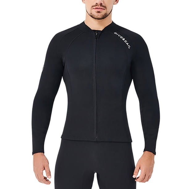 SAIL DE DIVE 2MM Tops de traje de neopreno Timbre Términos térmicos Trajes UV Protección Ubicación Buceo Trajes de buceo de gran tamaño Traje de surf para agua Aerobics Snorkeling M Yuarrent OD003293-02