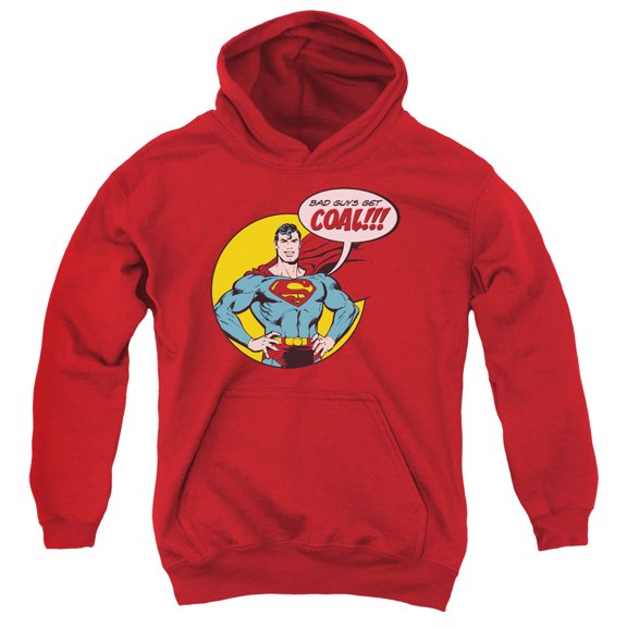 Dc - Coal - Youth Hooded Sweatshirt - Medium
