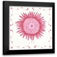 thumbnail image 1 of Shamp, Cindy 12x12 Black Modern Framed Museum Art Print Titled - Joy Flower, 1 of 5
