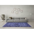 thumbnail image 3 of Ahgly Company Indoor Rectangle Persian Blue Traditional Area Rugs, 2' x 4', 3 of 4