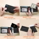 thumbnail image 2 of Billetera RUNBOX, delgada, de piel, para billetes, con bloqueo RFID, para hombre, 2 of 7