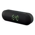thumbnail image 1 of Escape Platinum SPBT009 Bluetooth Speaker Radio Alarm Clock Dual Alarm FM Micro SD USB Black, 1 of 3