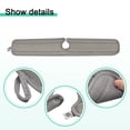 thumbnail image 4 of Uxcell 2pcs Kitchen Faucet Mat, Sink Splash Pad Drain Pad Kitchen Countertop Protector Mat, Grey, 4 of 5