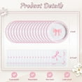 thumbnail image 2 of Birthday Decorations Bow Plates and Napkins,Bexikou 20 Sets Pink Paper Plates and Napkins for Birthday Party Decoration Baby Bridal Shower,Disposable Tableware for Wedding Bachelorette Party, 2 of 5
