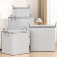 thumbnail image 3 of beisidaer Large Capacity Clothes Storage Bag Foldable Clothing Blanket Quilt Dustproof Box, 3 of 6